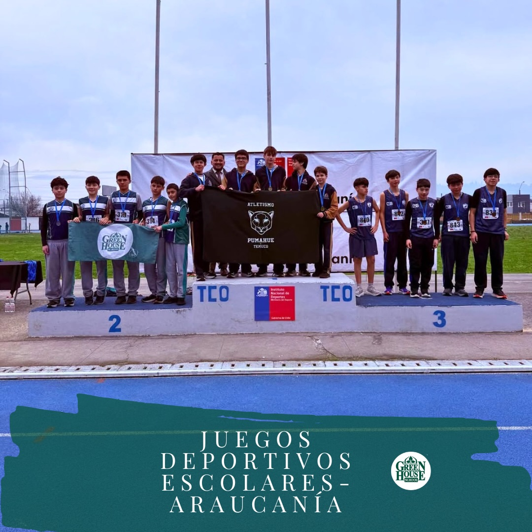 🌱En el marco de los Juegos Deportivos Escolares, competencia abierta a todos los colegios de la Región de La Araucanía, nuestra delegación tuvo una excelente participación, destacando por su espíritu de superación, compromiso y entrega en cada prueba.
🥇🥈🥉 Algunos de nuestros resultados:
SUB 14
• Alonso Génova: 🥇 Salto alto | 🥈 100 vallas | 🥈 Lanzamiento de jabalina
• Andrés Inostroza: 4° en jabalina y finalista en 80 metros
• Yu Jie Wu Chi: 🥈 Salto largo
• Amparo García: 🥉 Salto largo | 🥉 Salto alto
• Lucía Verdello: 🥉 Salto alto
• Isidora Cruces: 🥈 Pentatlón
• Relevo varones 5x80: 🥈 Alonso Génova, José Arturo Aguayo, Nicolás Jara, Auguste Gay y Andrés Inostroza
• Relevo damas: 🥉 Josefa Campodónico, Micaela Massri, Lucía Verdello, Amparo García y Yu Jie Wu Chi
SUB 18
• Francisco Inostroza: 🥇 200 metros | 🥈 100 metros | 🥉 Salto largo
• Ignacia Pulido: 🥈 Lanzamiento de jabalina
👏 Felicitamos a toda nuestra delegación por representarnos con orgullo y demostrar, una vez más, que el esfuerzo, la perseverancia y las ganas de superarse siempre dejan huella.
#greenhousespirit💚 #greenhouseschool #comunidadgreenhouse💚