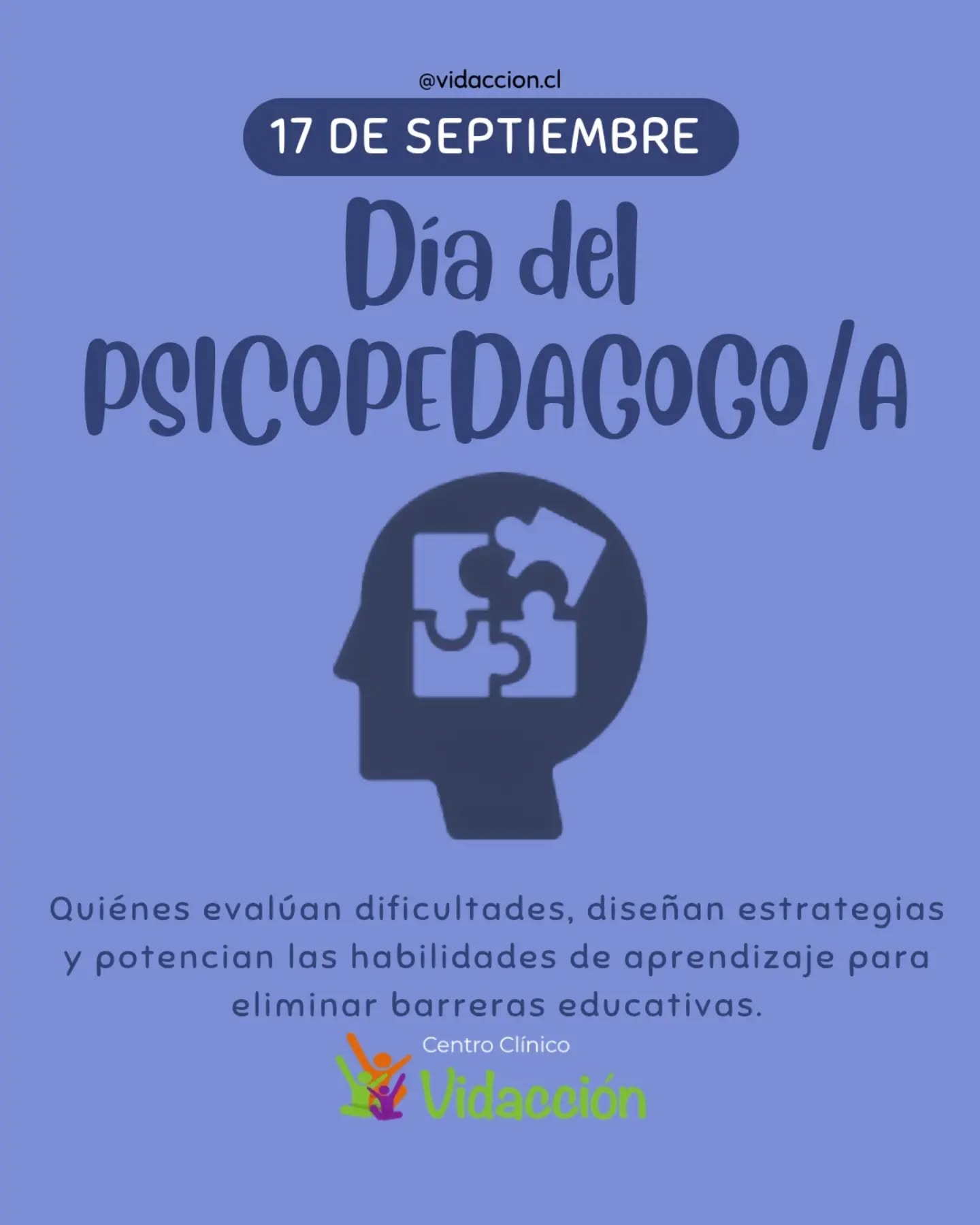 Hoy celebramos el Día del Psicopedagogo y la Psicopedagoga, reconociendo el trabajo de quienes acomp…