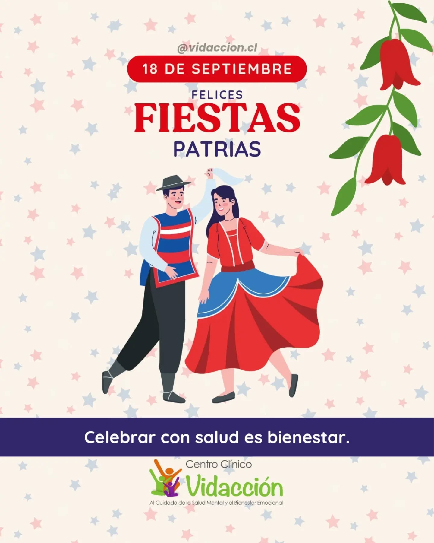 En estas Fiestas Patrias, celebremos compartiendo, disfrutando y cuidando nuestro bienestar. Que est…